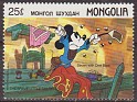 Mongolia 1987 Walt Disney 25 M Multicolor Scott 1628